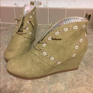 TOMS inspired booties